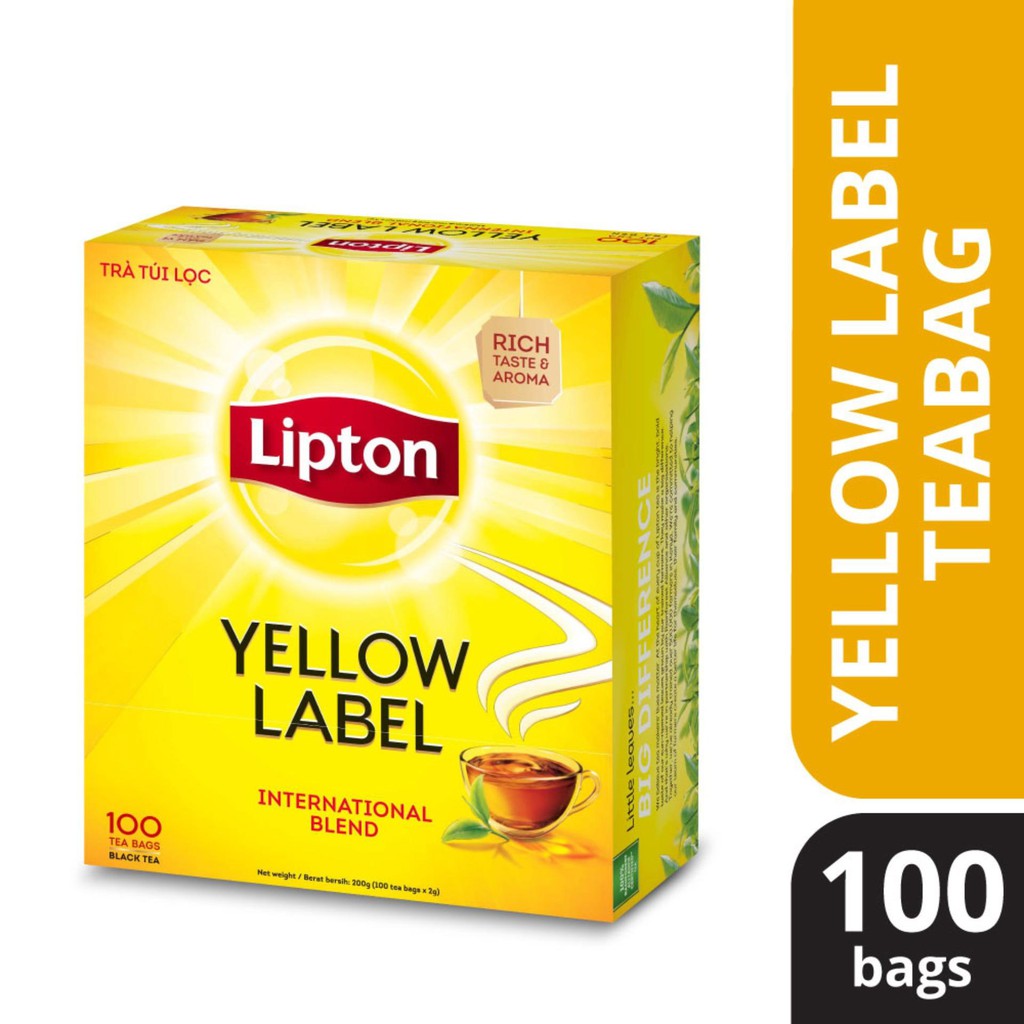 Lipton Yellow Label Tea (100 Bag) – In City
